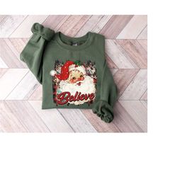Western Santa Sweatshirt, Howdy Santa Sweater, Country Christmas Hoodie, Christmas Gift Shirt, Plus Size Xmas Hoodies