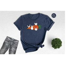 easter bunny t-shirt, easter bunny gift, cute easter tee, happy easter gift, easter carrot t-shirt, easter day shirt