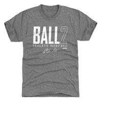 lamelo ball men's premium t-shirt - charlotte basketball lamelo ball charlotte elite wht