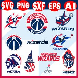 Washington Wizards Bundle SVG, Washington Wizards SVG