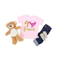 4nado shirt, toddler shirt, 4th birthday shirt, fournado shirt, toddler gift, gift for daughter, girl 4nado shirt