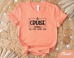 Cruise Crew Shirt,Cruise Life Shirt,Cruise Vacation Tee,Family Cruise Matching shirt,Summer Friend T-shirt,Cruise Squad