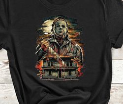 Michael Myers Newspaper Shirt, Halloween horror friends shirt, Happy Halloween Shirt, Halloween horror movie shirt, Spoo