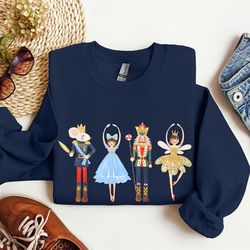 Nutcracker Sweatshirt, Christmas Sweatshirt, Sugar Plum Fairy Shirt, Christmas Sweater, Christmas Shirt, Xmas Shirt, Chr