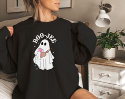 Halloween Ghost Sweatshirt, Boo Jee Sweater, Spooky Ghost Hoodie, Spooky Season Ghost Sweater, Spooky Vibes Hoodie, Hall