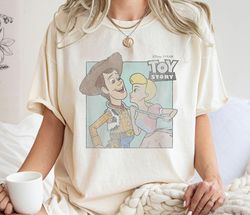 Woody & Bo Peep Retro Look Shirt, Toy Story T-shirt, Disney Family Vacation, Disneyland Trip