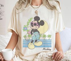 Mickey Retro Beach Shirt, Mickey and Friends T-shirt, Summer Vibes, Beach Vacation, Disneyland Trip, Holiday Tee