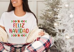 feliz navidad shirt,spanish christmas shirt,christmas gift,mexican christmas shirt,mexican shirt,latina shirt,christmas