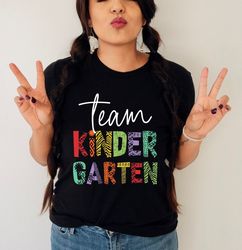Team Kindergarten Shirts,Kindergarten Teacher shirt,Kidergarten Crew,Kindergarten Squad,Boho Kindergarten shirt,Teacher