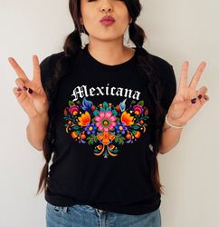 mexicana shirt,floral mexicana shirt,mexican shirts,mexican shirt women,hispanic heritage month,mexican top.playeras mex