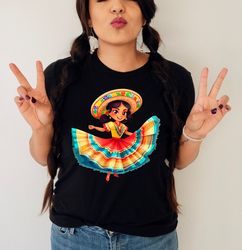 mexican doll shirt,mexicana shirt,mexian dancer woman shirt,mexican shirt women,mexican shirts,soy mexicana shirt,hispan