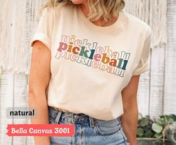pickleball t-shirt for pickleball player, retro pickleball shirt for wife, cute pickleball gift, pickleball lover, cute