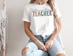 Intervention Teacher Shirt, Early Intervention Shirt, Intervention Team Shirt, Intervention Squad, Interventionist Shirt