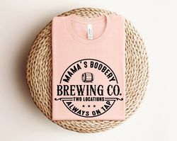 Brewing Co Shirt, Funny Breastfeeding T-Shirt, Mamas Boobery T-Shirt, Breastfeeding Brewery Tee, New Mom Gift, Baby Show