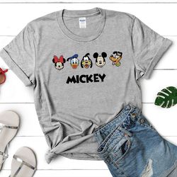 Retro Disneyworld Shirts, Mickey and friends, Mickey and co, disney squad shirt, Retro disney shirt, disney friends, dis