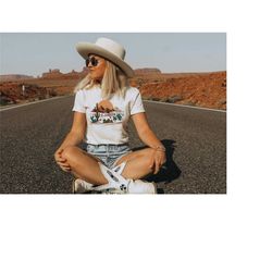 Desert Shirt, Cactus Plants, Road Trip Shirt, Cactus Shirt, Adventure Shirt, Arizona Shirt, Cactus Scene Shirt, Western