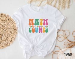 math the only subject that counts shirt, math teacher shirt, math teacher gift, math lover gift, gift for math lover,mat