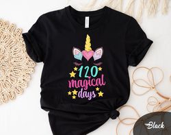 120 Magical Days Shirt, 120 Days Of School, 120 Days Gift, Teacher Shirt, Teacher Life Shirt, Teacher Shirt, Teacher Gif