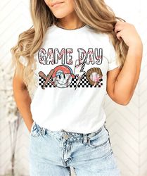 Baseball Shirt, Baseball Game Day Shirt for Women, Baseball Game Day TShirt, Baseball Mom Shirt, Game Day Baseball, Game