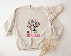 happy national hispanic heritage month sweatshirt, latina mexican sweatshirt, mexican gift, latina hoodie, gift for lati