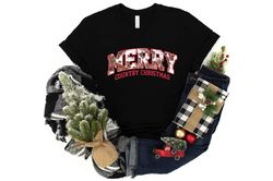 merry country christmas shirt, merry christmas gift for her, christmas shirt, christmas gift, gift for her, country girl