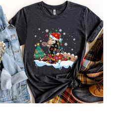 The Emperor's New Groove Santa Kuzco Christmas Light Shirt, Mickey's Very Merry Xmas Party Shirt, Disney Disneyland Holi