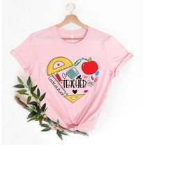 Teacher Heart Shirt, Teacher School Supplies Shirt, Funny Teacher Shirt, School Supply Shirt, Math Teacher Shirt,School