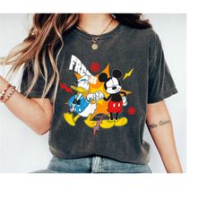 Mickey Mouse and Donald Duck Fresh Shirt, Mickey and Friends Tee, Disney Family Vacation, Disneyland Trip