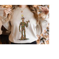 christmas tree groot shirt, guardians of the galaxy t-shirt, disney xmas tee, family vacation, disneyland trip