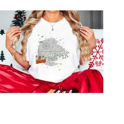Star Wars Christmas Shirt, Death Star Sleigh Ride T-shirt, Very Merry Christmas, Disney Xmas Outfit, Disneyland Trip
