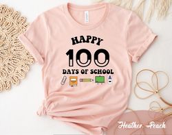 100 Days Of School, Teacher Gifts, Teacher Tshirt, 100 Days Teacher Shirt, Back to School Shirt, School Tee, Back to Sch