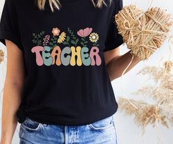 Retro Teacher T-Shirt, It's A Beautiful Day For Learning Shirt, Gift for Teacher, Pastel Text Tshirt, Teacher Life, Gift