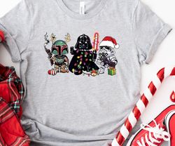 star wars christmas tshirt, family disney trip shirt, disney christmas gift for men, disney world tee, disneyland tee, b