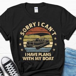 Dad Pontoon Owner T-Shirt For Men, Funny Boating Gifts, Sailing Shirt For Him, Husband Boat Lover Men's Gift, Father's D