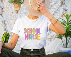 school nurse shirt, school nurse tee, school nurse gift, back to school gift, school nurse tee, back to school shirt, re
