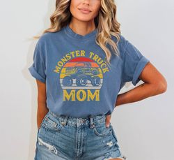 Monster Truck Mom Shirt, Monster Truck Tee, Gift For Mom, Truck Lover Gift, Racing Shirt, Mother's Day Gift, Mother's Da