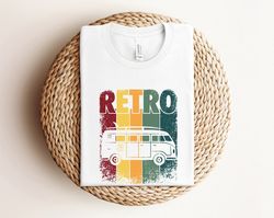 Retro Bus Shirt, Hippie Life Shirt, Let's Roam The World Van Life Shirt, Hippie Soul Shirt, Hippie Bus Shirt, Hippie Tee