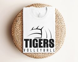 tigers volleyball shirt, voleyball team shirt, voleyball player shirt, volleyball game day shirt, volleyball shirt, scho