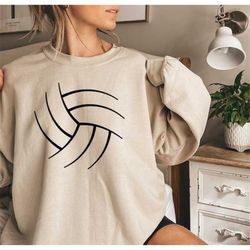 Unisex, Volleyball Sweatshirt, Women's Volleyball Sweatshirt , Beach Volleyball Clothing, Gift For Volleyball Player, Vo