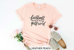 football girlfriend shirt, american football tee , touchdown long-sleeve , gift for girlfriend, football graphic tee