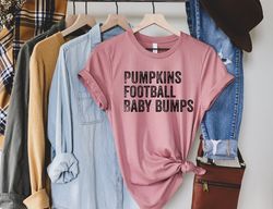 pumpkin football baby bumps shirt, fall maternity shirt, fall pregnancy announcement shirt, fall pregnancy reveal shirt,