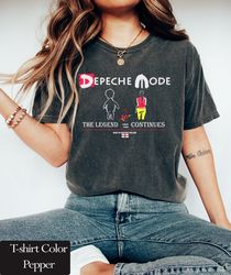 comfort colors depeche mode band tee shirt | vintage inspired band tshirt | 90s nostalgia