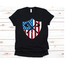 axe throwing american flag shirt, axe throwing graphic, axes design, gift for axe thrower, lumberjacks competition, us f