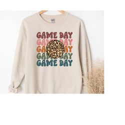 gameday leopard volleyball sweatshirt, volleyball shirt for women, fall volleyball, gameday sweater, hoodie for volleyba