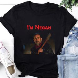 I'm Negan The Walking Dead Poster T-Shirt, The Walking Dead Shirt Fan Gifts, Walking Dead Movie Shirt, Negan Shirt, Zomb