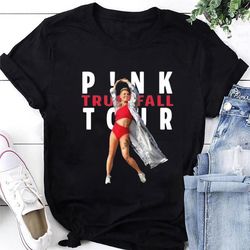 Pink P!nk Graphic T-Shirt, Pink Trustfall Tour 2023 Shirt, Pink P!nk Trustfall Album Shirt, Pink Singer Merch, Pink Fan