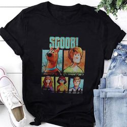Scooby Doo Characters Friends T-Shirt, Scooby Doo Shirt Fan Gifts, Scooby Doo Gifts, Scoobydo Shirt, Cartoon Vintage Shi