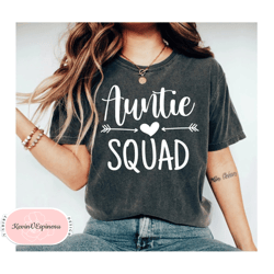 Auntie Squad Shirt Christmas Gift for Aunt Aunt Shirt New Aunt Shirt Pregnancy Announcement Shirt Baby Annoucement Shirt