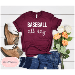 Baseball Shirt Gift For Her coach shirt Baseball Tshirt TShirt baseball Shirt Womens Baseball Shirt Baseball Fan Shirt