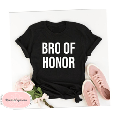 Bro Of Honor Shirt Brother Of The Bride Unisex Shirt Bachelor Party Shirts Brother in law Gift Wedding Party Shirt Gift